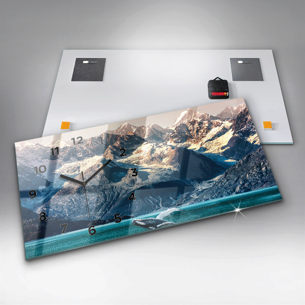 Vízszintes üvegóra Bálnavíz