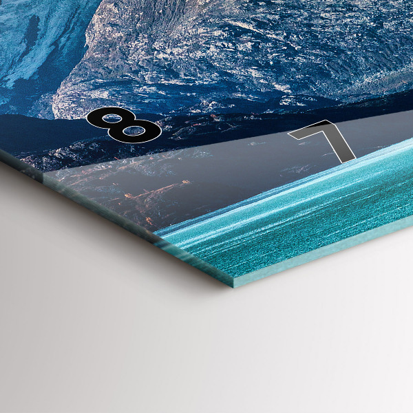 Vízszintes üvegóra Bálnavíz