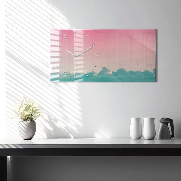 Vízszintes üvegóra Gradiens égbolt