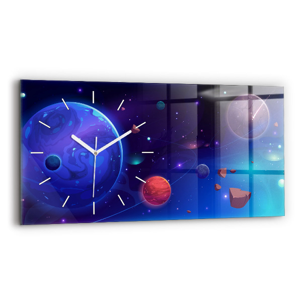 Vízszintes üvegóra Bolygók galaxis