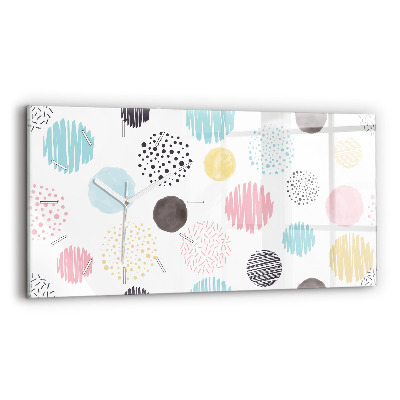 Vízszintes üvegóra Geometriai minta