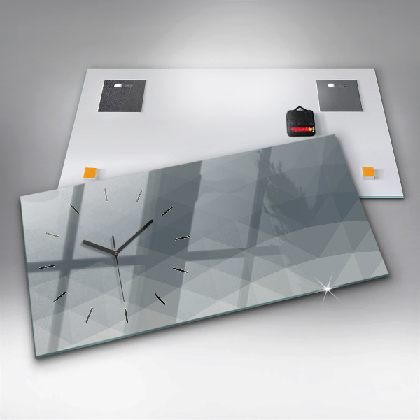 Vízszintes üvegóra Hullám absztrakció