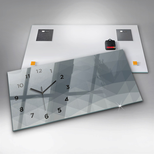 Vízszintes üvegóra Hullám absztrakció