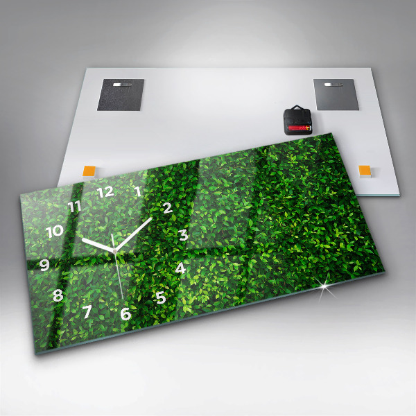 Vízszintes üvegóra Sövénylevelek