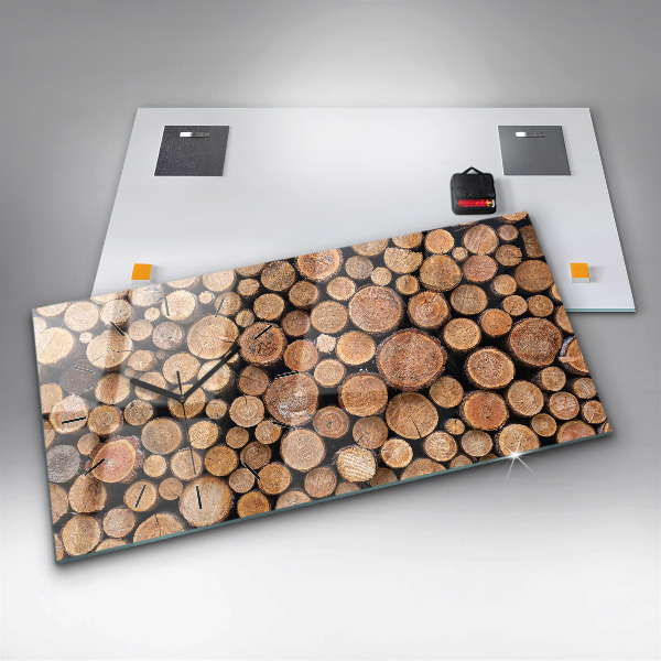 Vízszintes üvegóra Fa gyűrűk