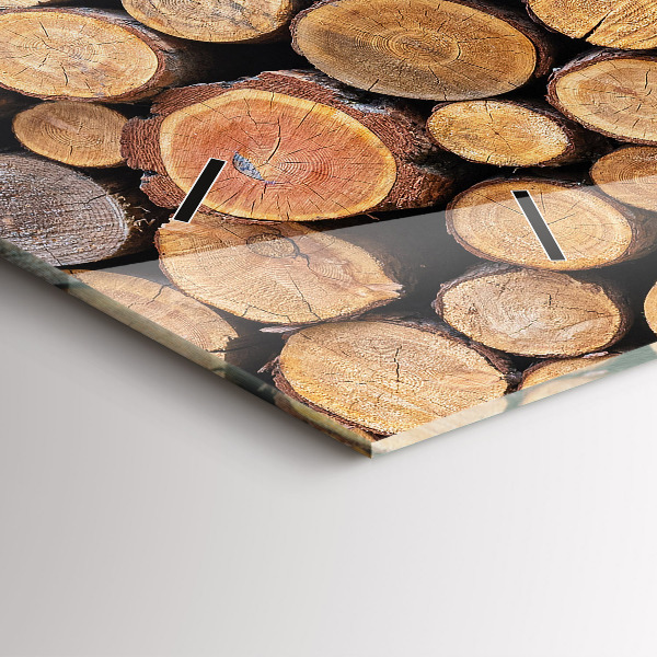 Vízszintes üvegóra Fa gyűrűk