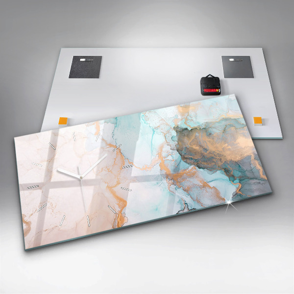 Vízszintes üvegóra Absztrakt festészet