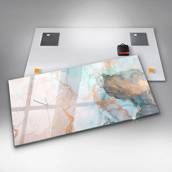 Vízszintes üvegóra Absztrakt festészet