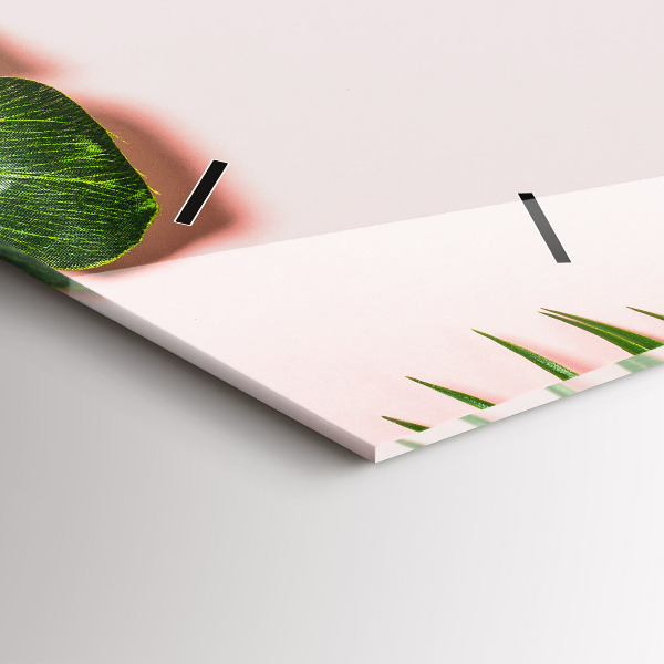 Vízszintes üvegóra Nyári hangulat