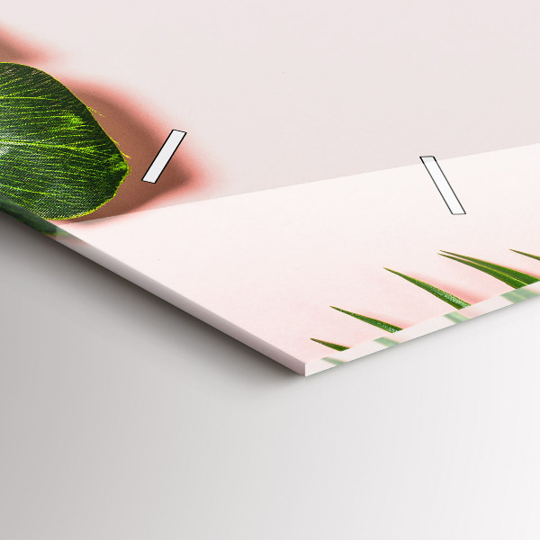 Vízszintes üvegóra Nyári hangulat