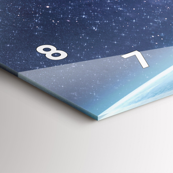 Vízszintes üvegóra Űrhajós