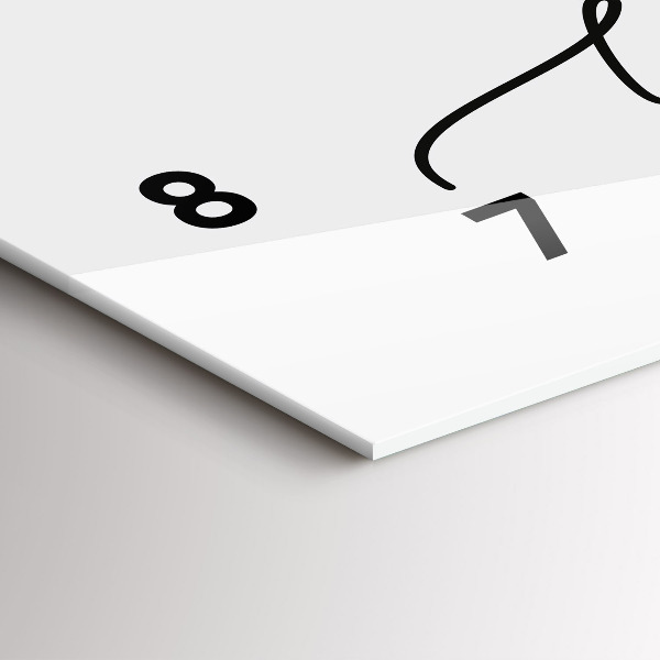 Vízszintes üvegóra A felirat légy önmagad