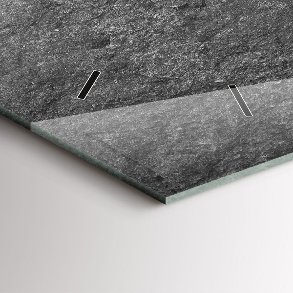 Vízszintes üvegóra Vulkáni kőzet