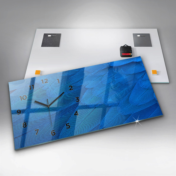 Vízszintes üvegóra Madár toll