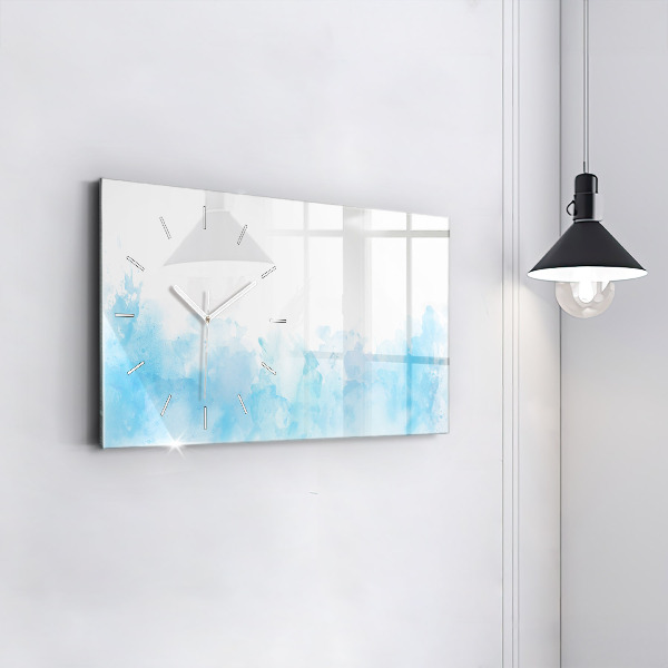 Vízszintes üvegóra Festett foltok