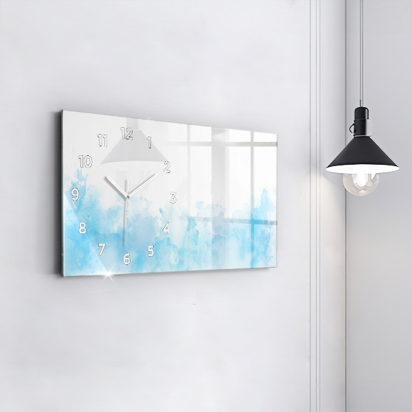 Vízszintes üvegóra Festett foltok