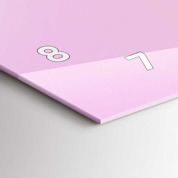 Vízszintes üvegóra Virágok szíve