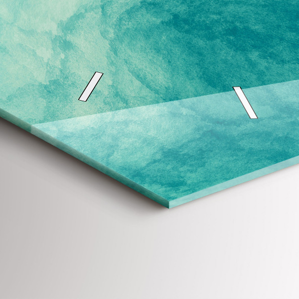 Vízszintes üvegóra Absztrakciós mélység