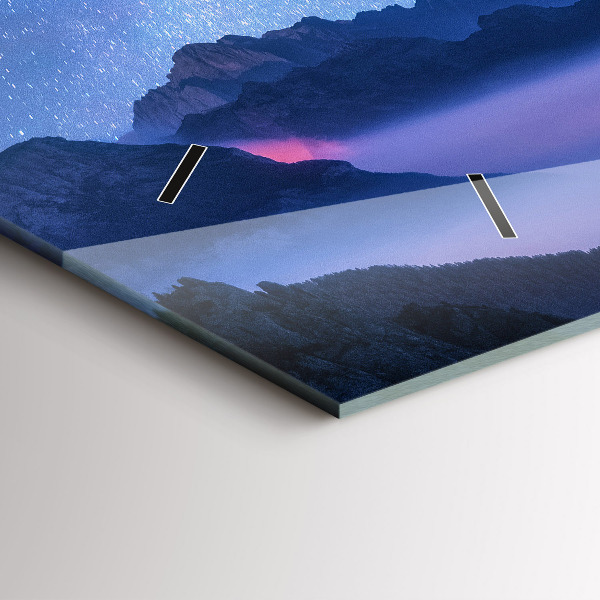 Vízszintes üvegóra Tejút