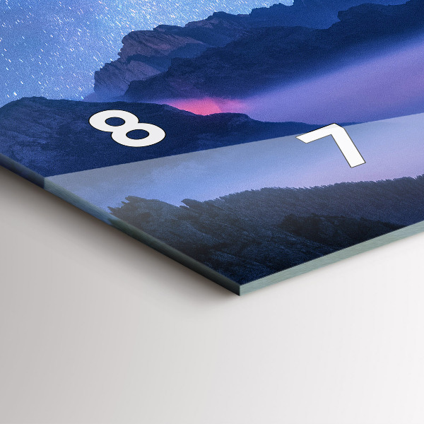 Vízszintes üvegóra Tejút