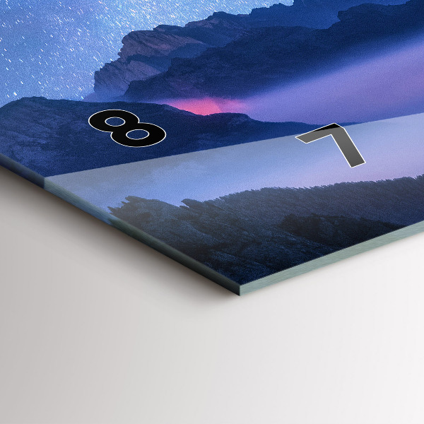 Vízszintes üvegóra Tejút