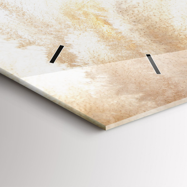 Vízszintes üvegóra Gabona absztrakció