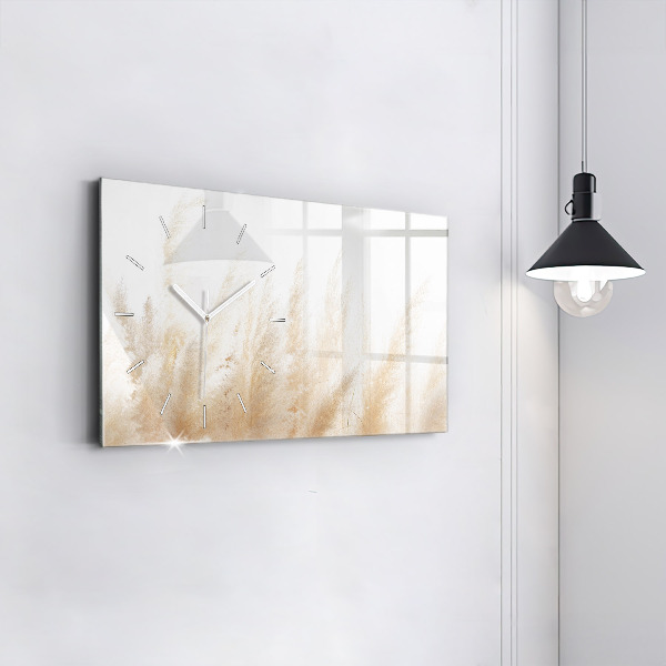 Vízszintes üvegóra Gabona absztrakció