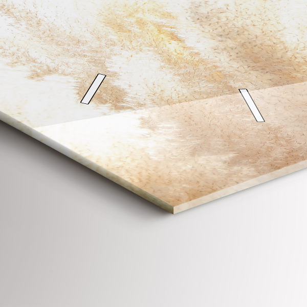 Vízszintes üvegóra Gabona absztrakció