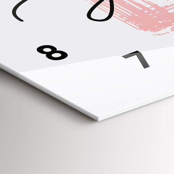 Vízszintes üvegóra Szeresd magad felirat