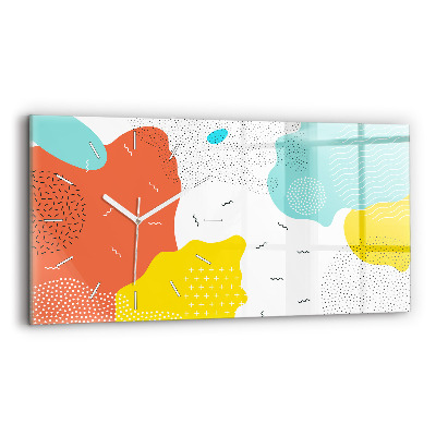 Vízszintes üvegóra POP absztrakció