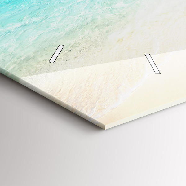 Vízszintes üvegóra Trópusi sziget