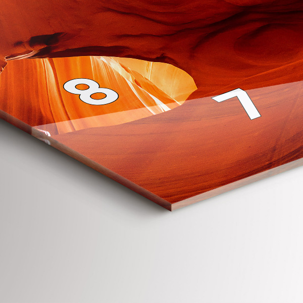 Vízszintes üvegóra Kanyon