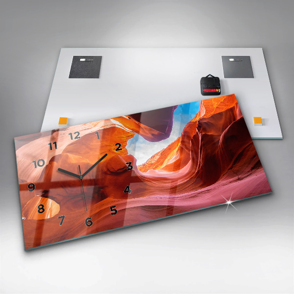 Vízszintes üvegóra Kanyon