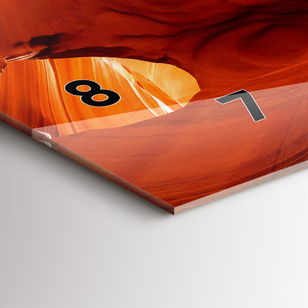 Vízszintes üvegóra Kanyon