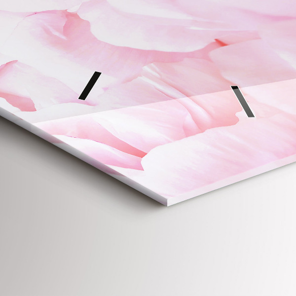 Vízszintes üvegóra Virágzó virágok