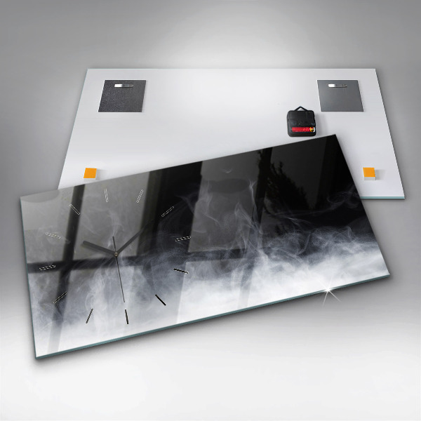 Vízszintes üvegóra Füst