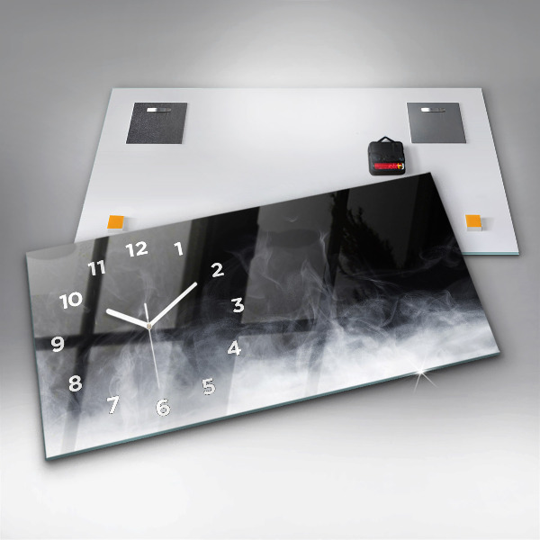 Vízszintes üvegóra Füst