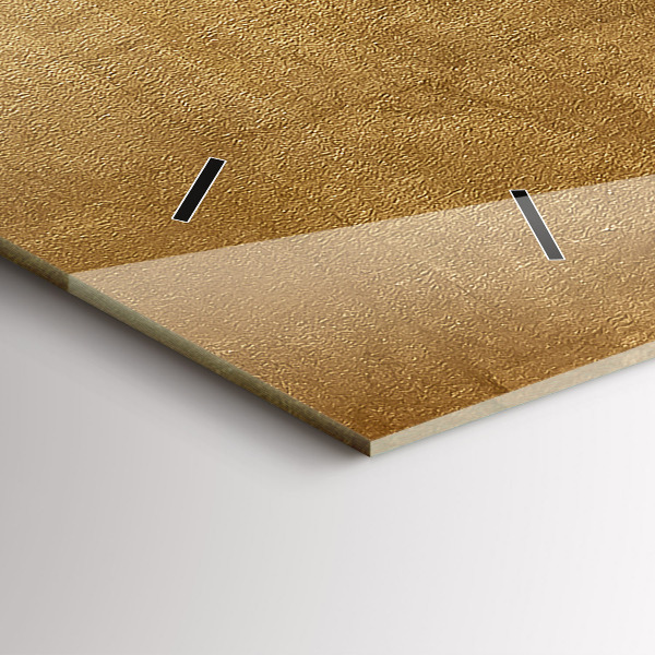 Vízszintes üvegóra Dekoratív vászon