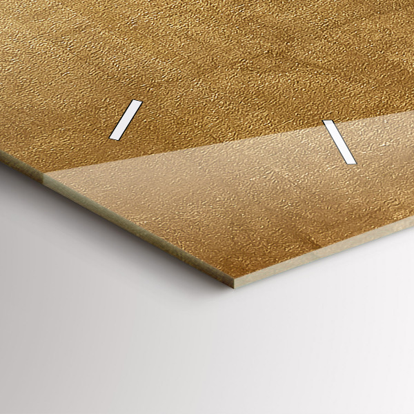 Vízszintes üvegóra Dekoratív vászon