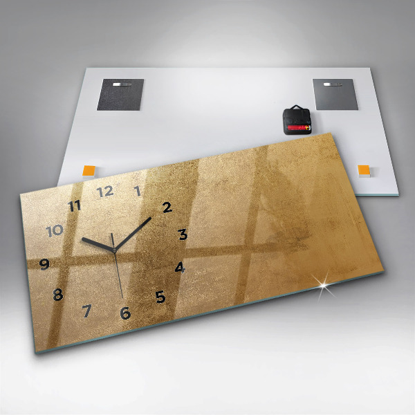 Vízszintes üvegóra Dekoratív vászon