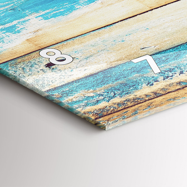 Vízszintes üvegóra Karcos fa