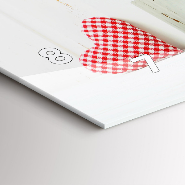 Vízszintes üvegóra A feliratos ház