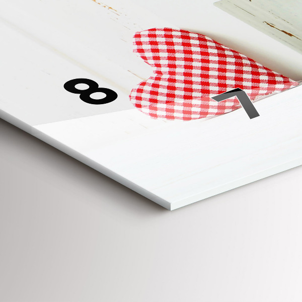 Vízszintes üvegóra A feliratos ház