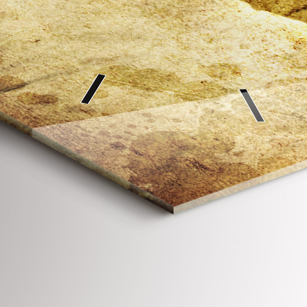 Vízszintes üvegóra Régi világtérkép