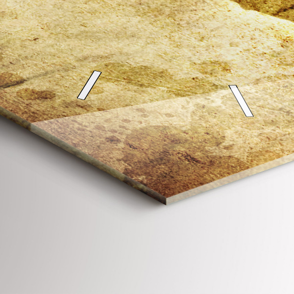 Vízszintes üvegóra Régi világtérkép