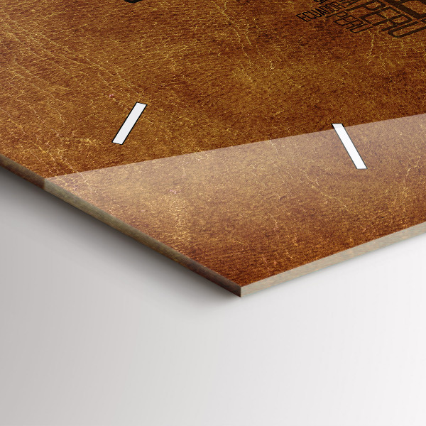 Vízszintes üvegóra Országnevek térképe