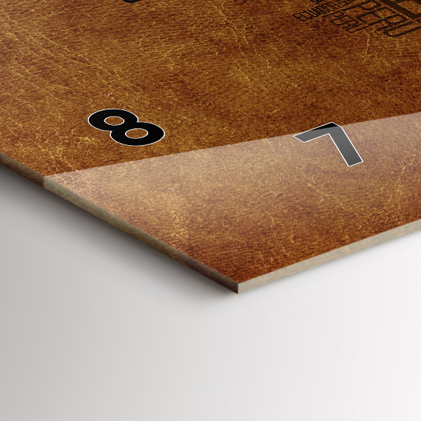 Vízszintes üvegóra Országnevek térképe