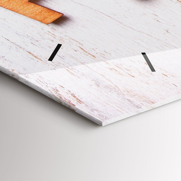 Vízszintes üvegóra A feliratcsalád