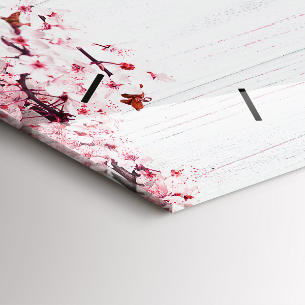 Vízszintes üvegóra Tavaszi virágok