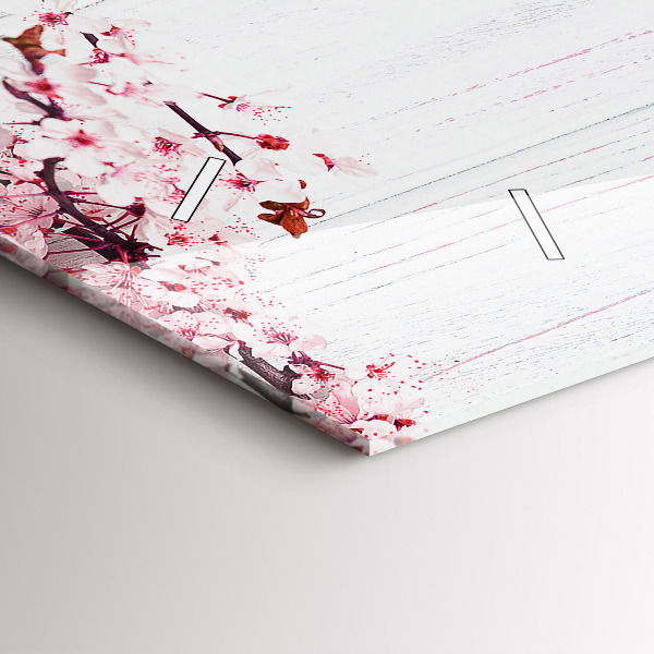 Vízszintes üvegóra Tavaszi virágok